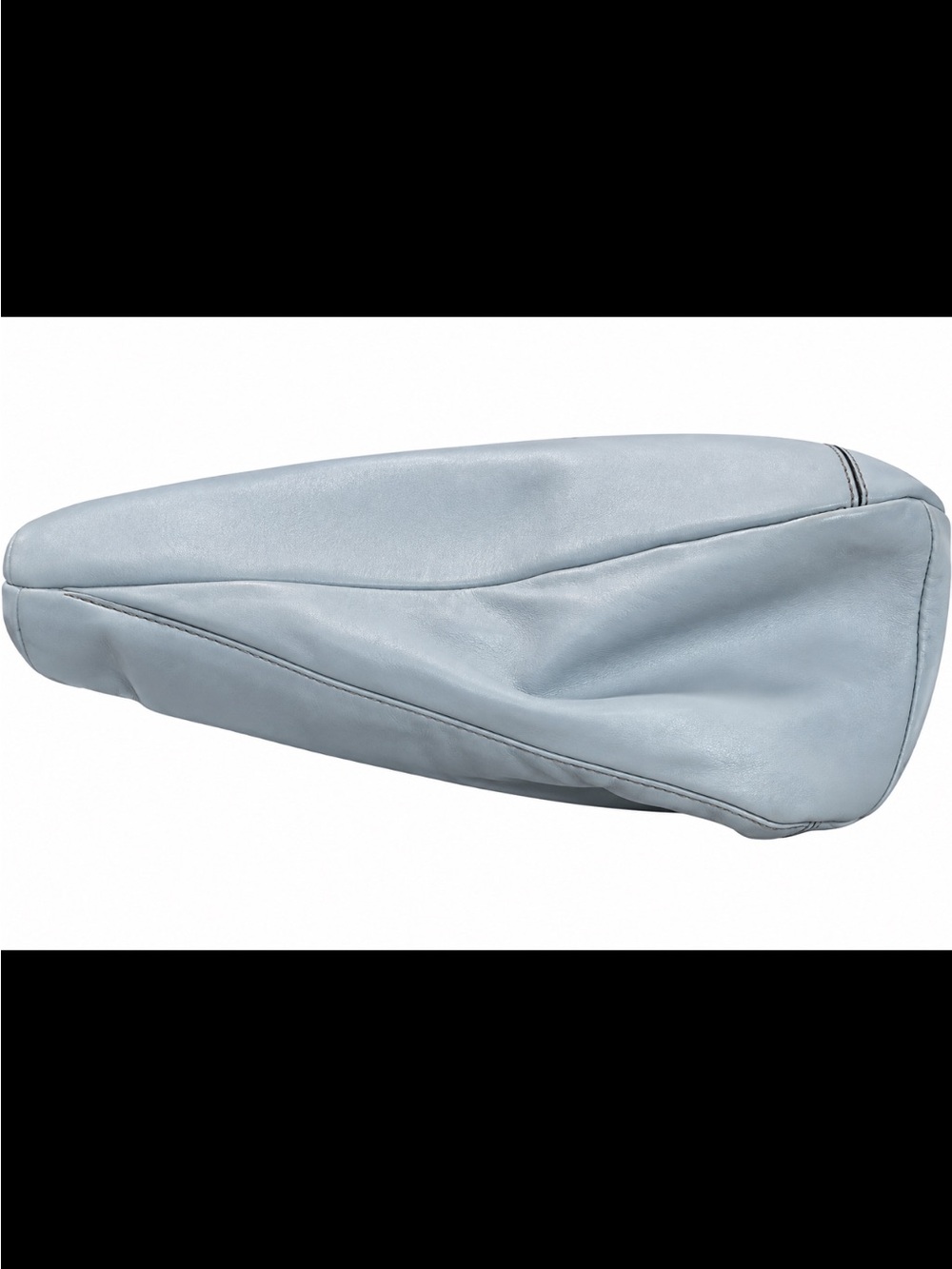 Coach 2010 Kristin Spectator Leather East/West Large Light Grey Tote in EUC - Picture 8 of 8